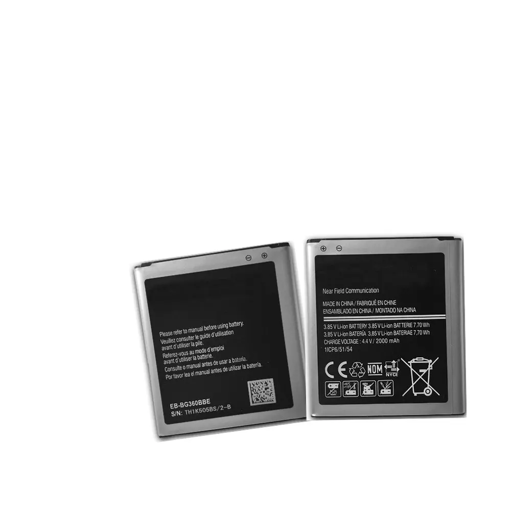 2000mAh EB BG360BBE/CBE/CB для Samsung GALAXY CORE Prime SM J200H J2 2015 G3608 G3606 G361H Высококачественная сменная
