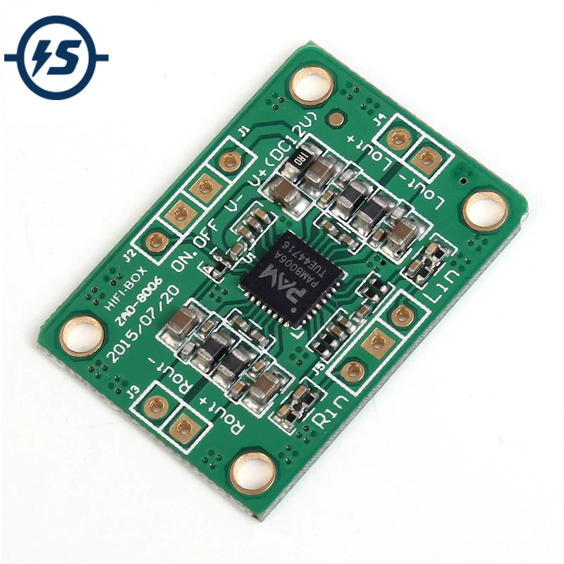 Плата цифрового усилителя мощности 12 В двухканальный трек Mini HIFI Fever 2*10 Вт Класс D