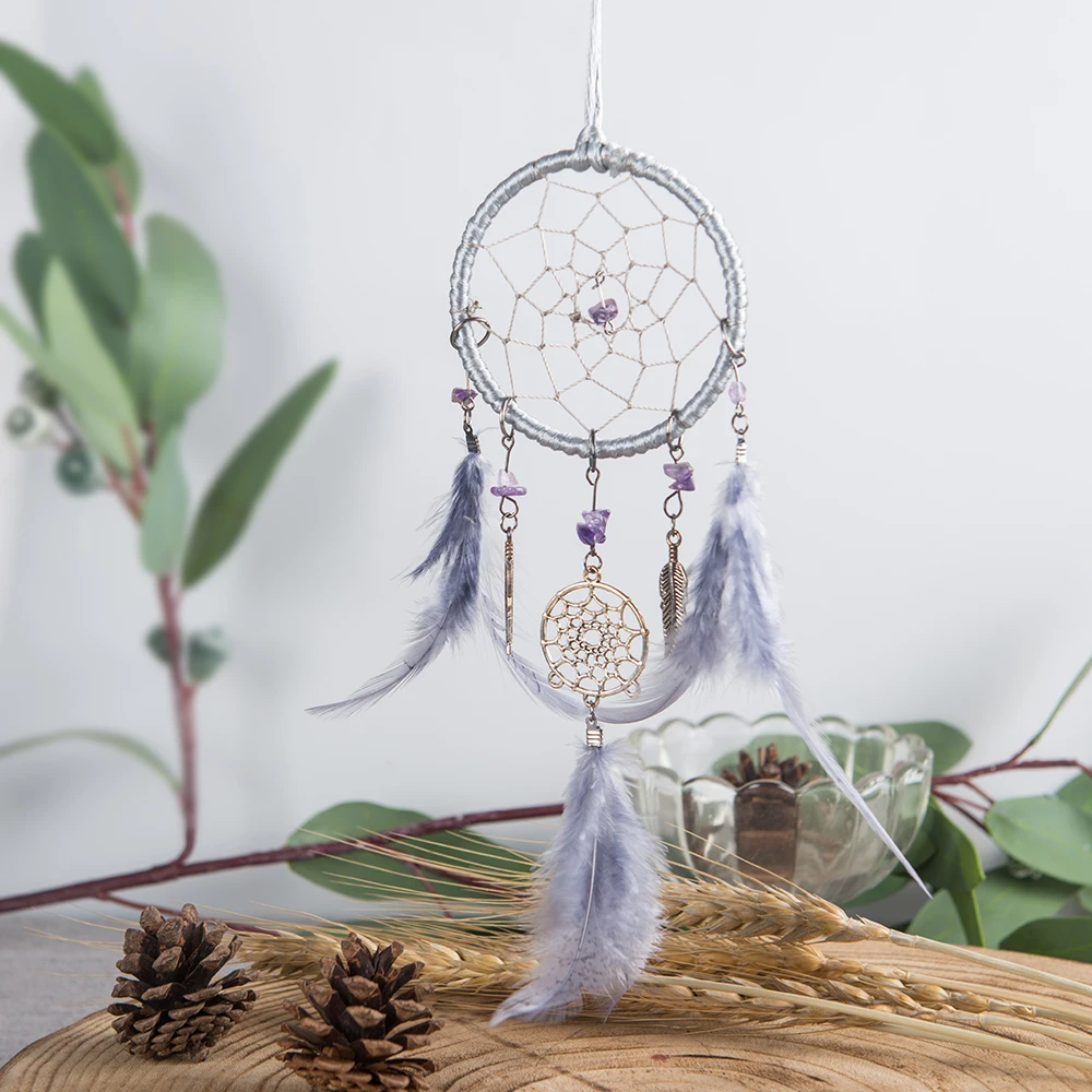 Автомобильные украшения Ловец снов подвесной авто кулон ручной работы индийский