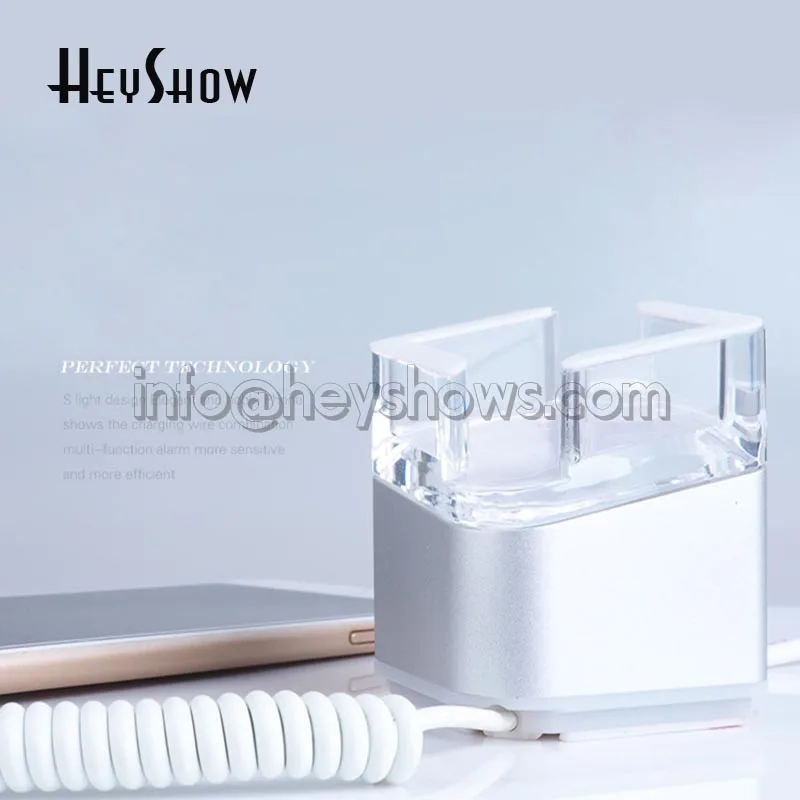 

10x Mobile Phone Security Stand Iphone Anti-Theft Display Holder Andriod Phone Burglar Alarm System For Smart Phone Retail Store
