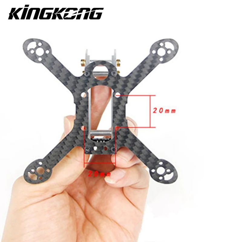 Гоночный Дрон Kingkong FLY EGG 130 запасные части углеродное волокно нижняя пластина для