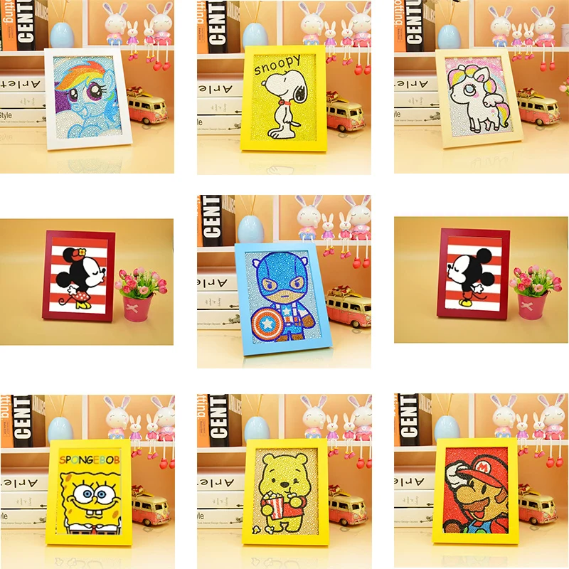 Diamant schilderij 5D DIY speciale vorm diamant cartoon dier hoge kwaliteit kristal borduurwerk | Дом и сад