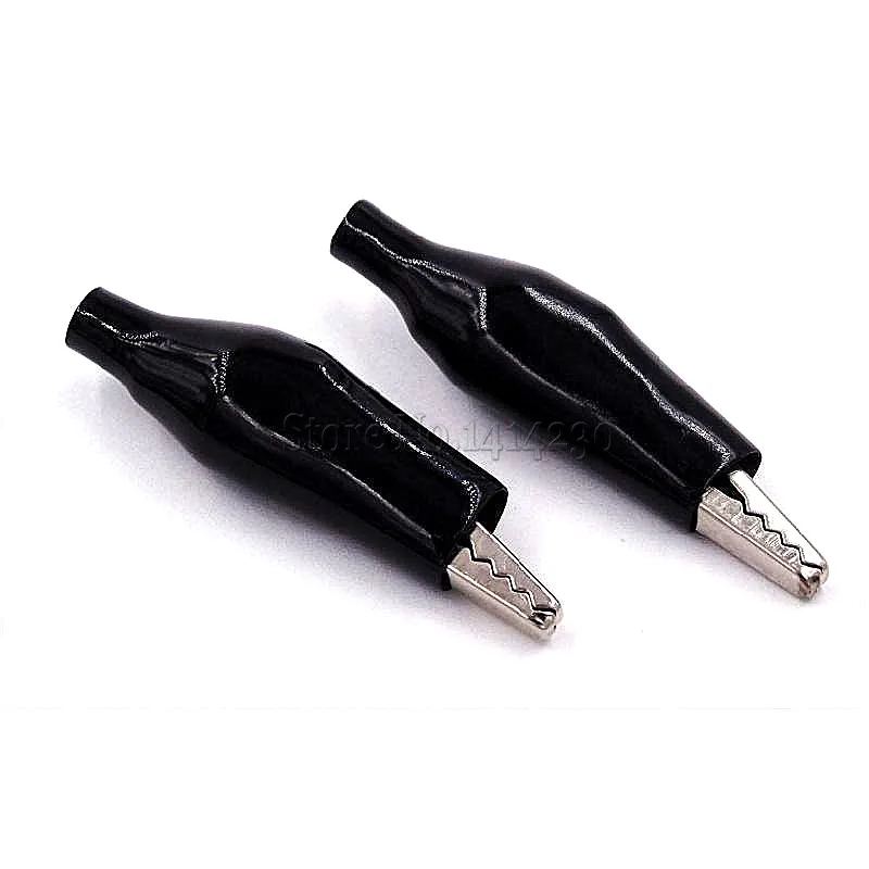 10 шт. черные белые красные желтые зеленые изоляционные металлические зажимы