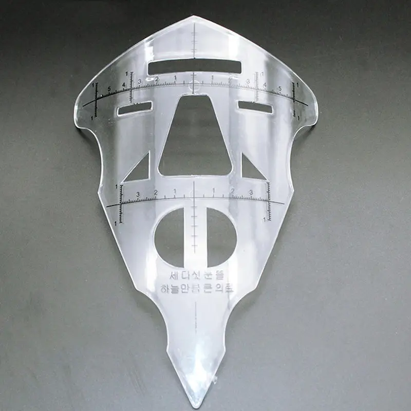 Трафарет для бровей многоразового использования макияжа измерительный шейпер