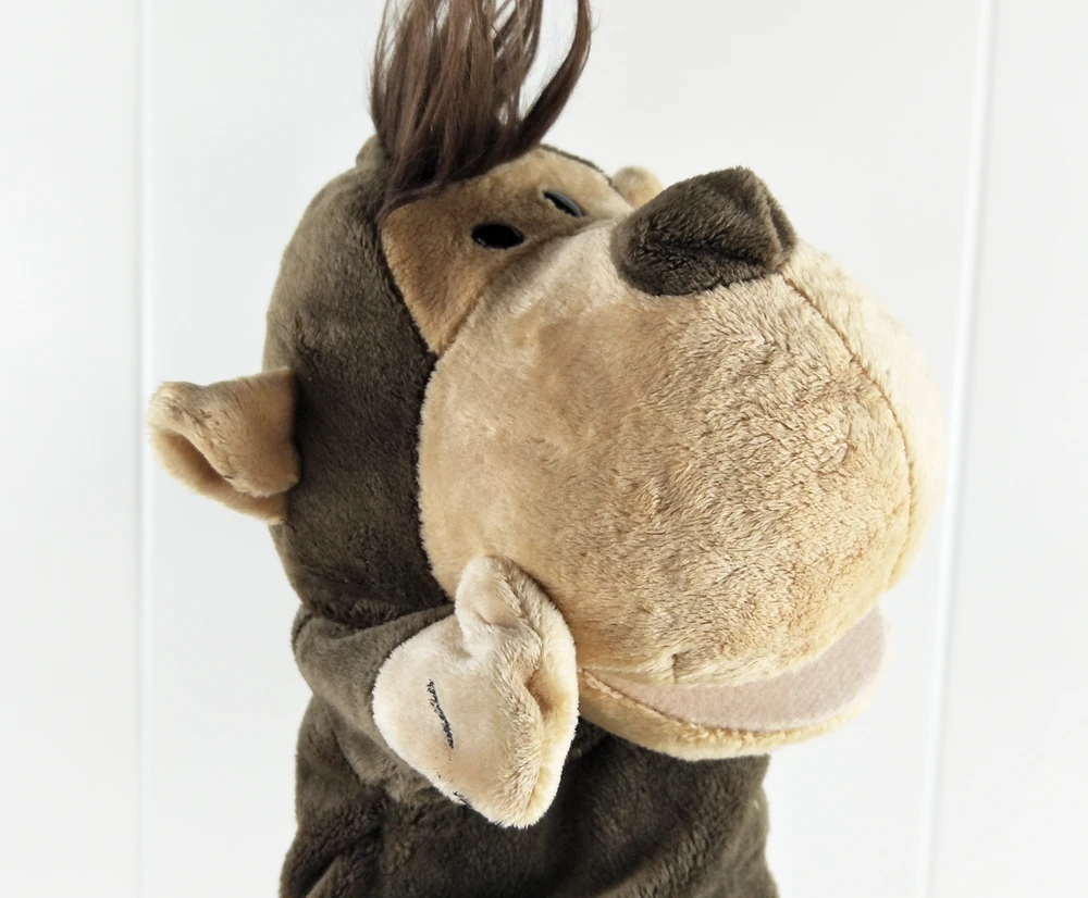 BOLAFYNIA детские игрушки-марионетки обезьянки с большим ртом плюшевые игрушки для