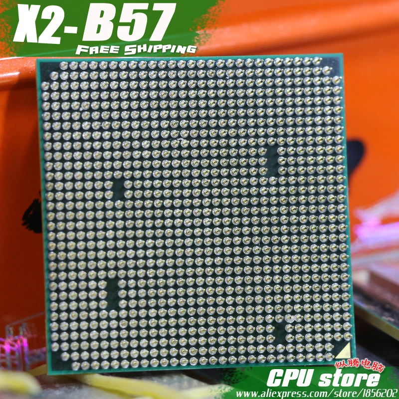 Процессор AMD Phenom II X2 B57 cpu двухъядерный(3,2 ГГц/6 м/80 Вт/2000 ГГц) Socket am3 am2+ 938 pin, B59 B55