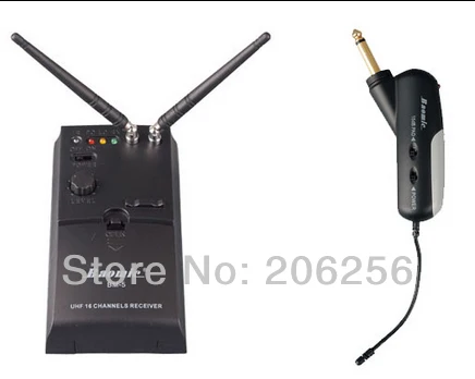 Профессиональная UHF Беспроводная система микрофона Приемник фотопередатчик V2