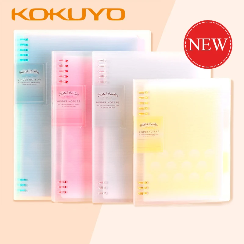 

KOKUYO New Soft Light Series Notebook Loose Leaf Inner Core A5 B5 Daily Planner Binder Office School Supplie