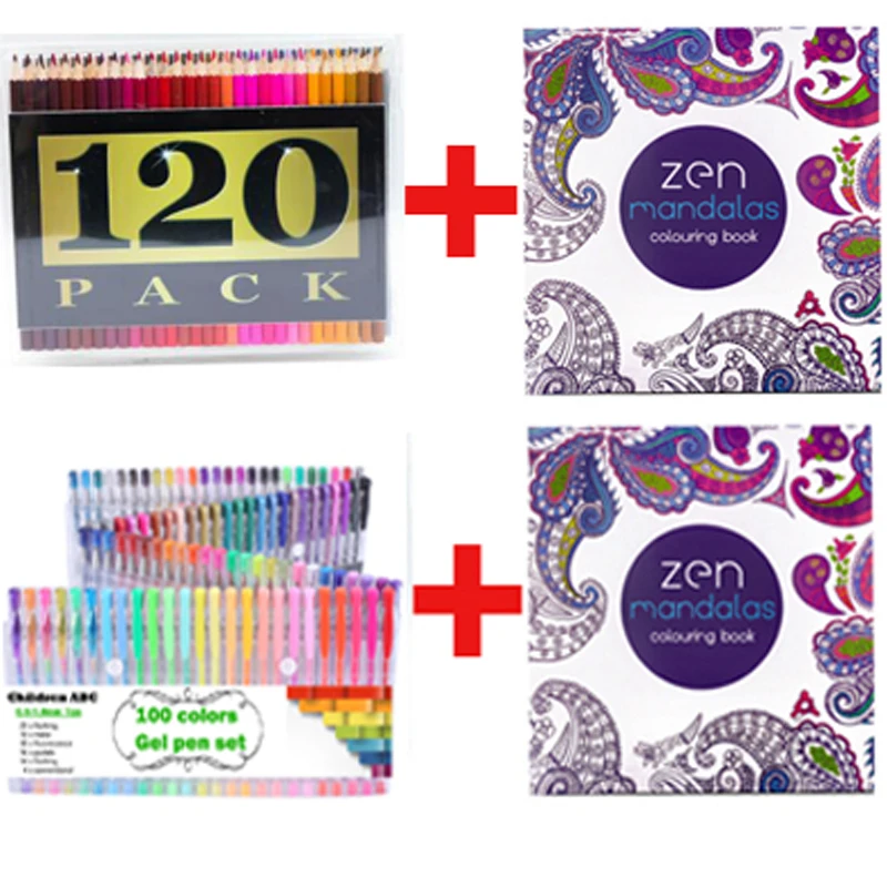 100 цветов высокое качество нейтральная ручка для рисования хобби Тайный сад