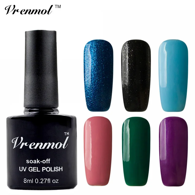 Стойкая УФ гель для ногтей Vrenmol 1 шт. 8 мл полуперманентный ногтей|nail art uv gel|nail