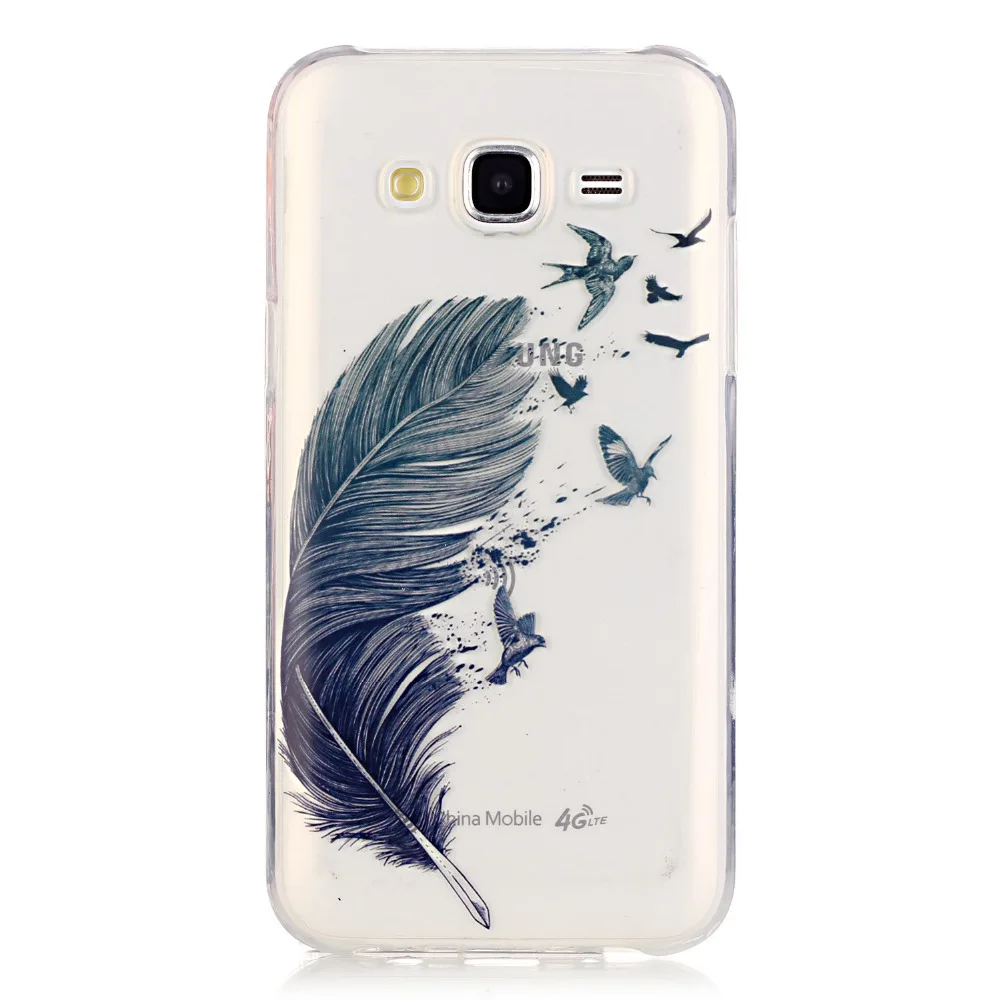Чехол для Samsung Galxy S6 S7 Edge A3 A5 J5 J7 2016 S5 G360 Grand Prime G530 мягкие чехлы телефонов из ТПУ с
