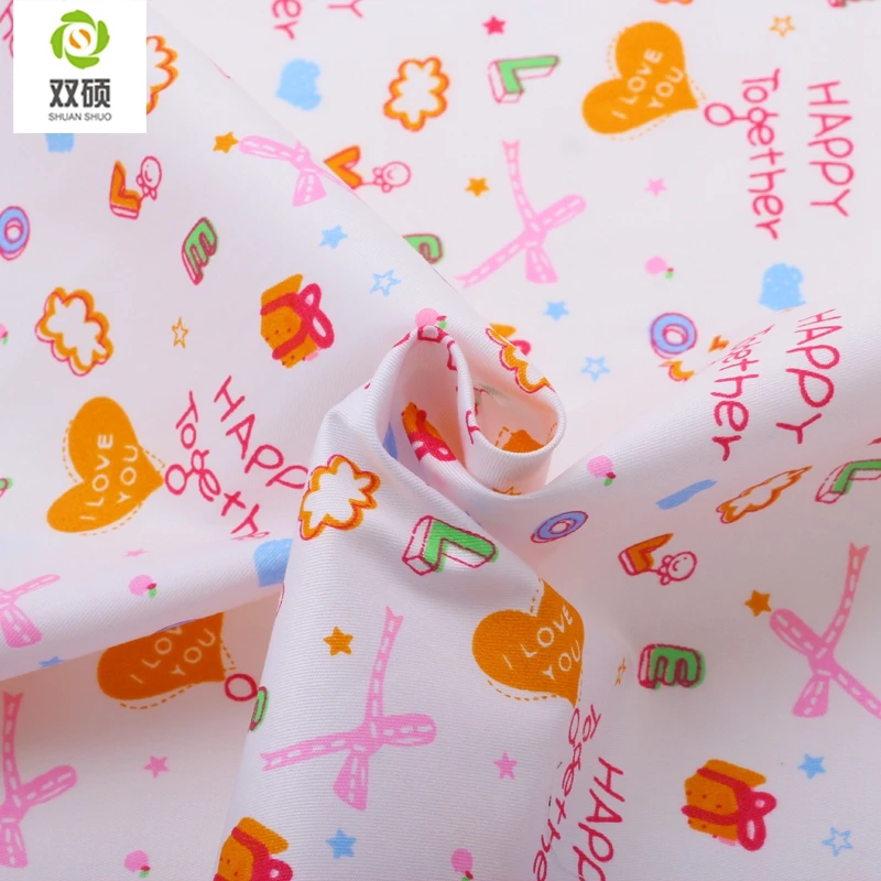 Мультяшная Лоскутная хлопчатобумажная Ткань Fat Quaters Tilda Cloth для швейной куклы Choth 40