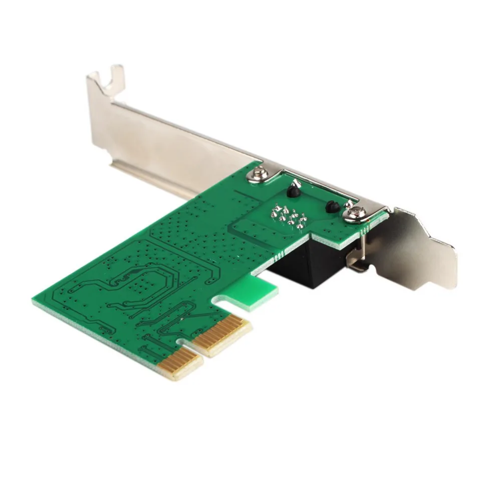 Компьютерная шина PCI-E 10/100/1000 сеть Gigabit Ethernet Сетевая карта#265342