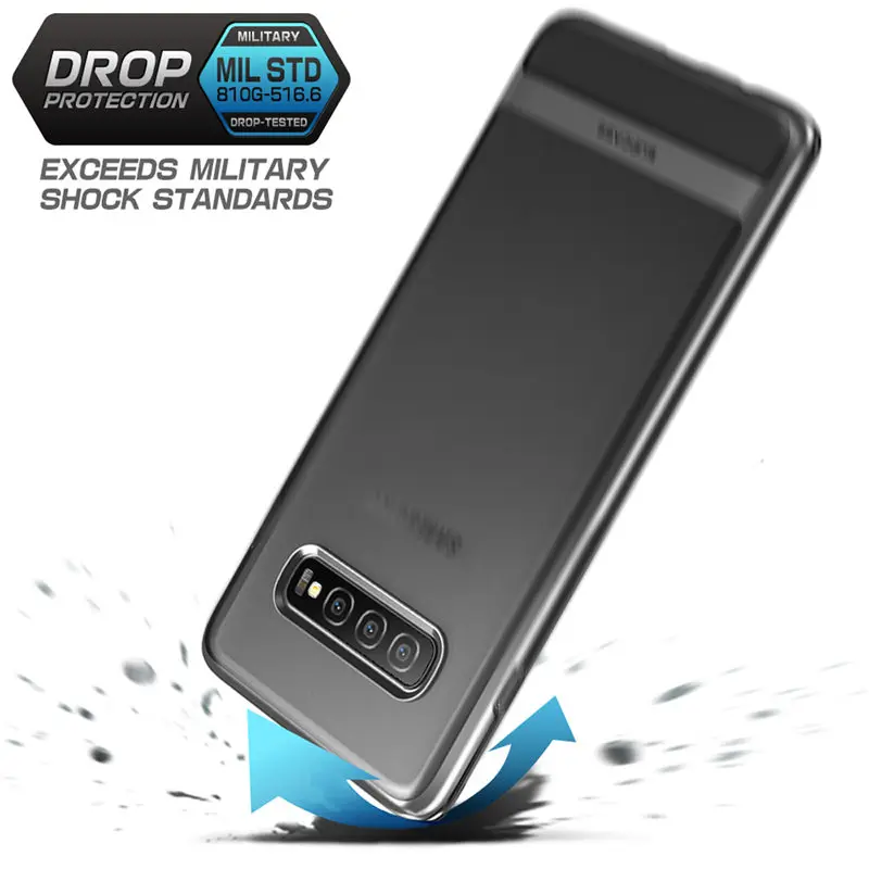 SUPCASE для Samsung Galaxy S10 чехол 6 1 дюйма UB Metro Премиум Тонкий Мягкий ТПУ с гальваническим