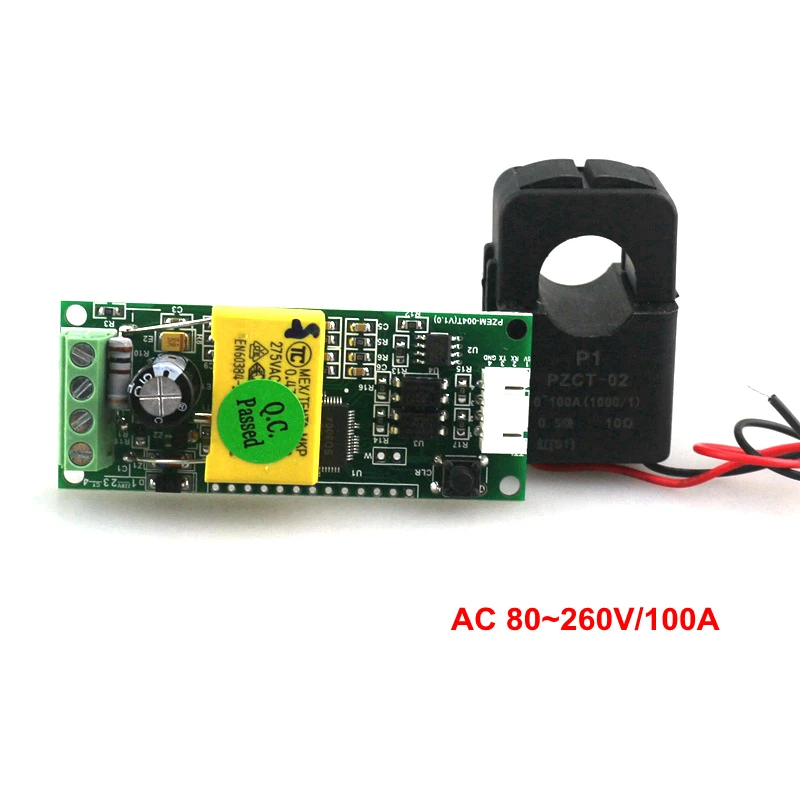 AC 110 V 220 100A мини Электрический вольтметр переменного тока Амперметр Мощность