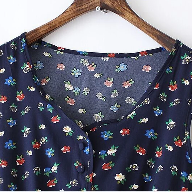 SIMPVALE шифоновые Комбинезоны женские маленькие цветочные принты комбинезон