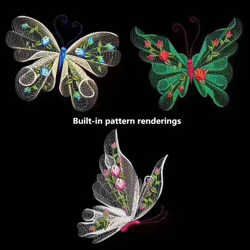 Промышленный компьютер Вышивание швейная машина. Индивидуальная машина для