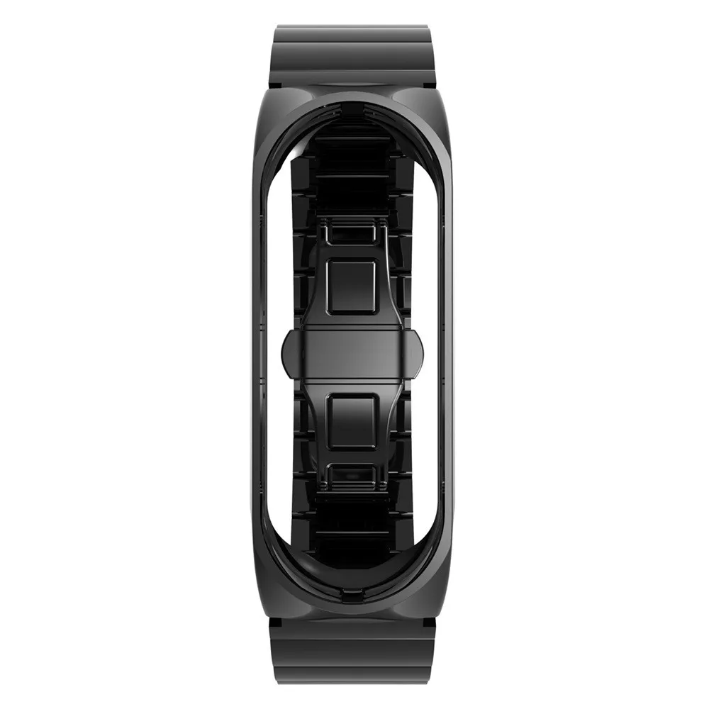 Новейший браслет из нержавеющей стали ремешок для часов XiaoMi Mi Band