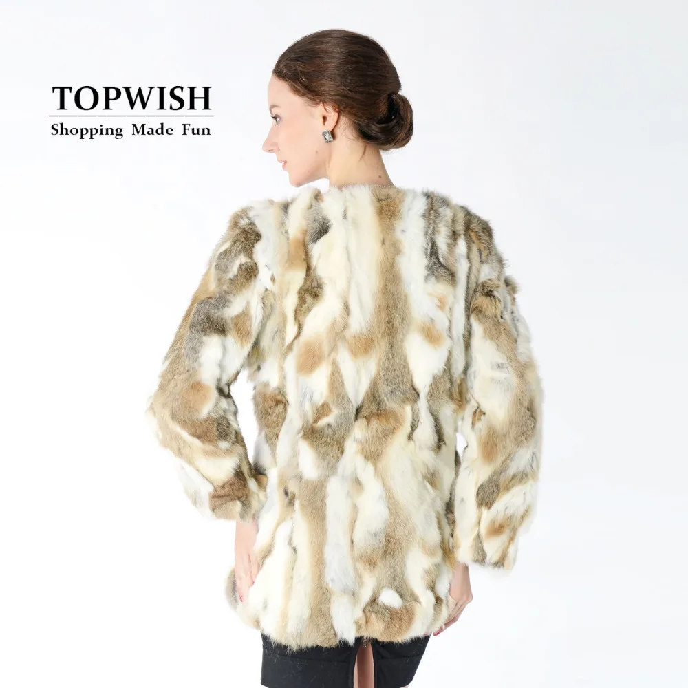 Новое поступление 100% горячая Распродажа Женская куртка из натурального меха