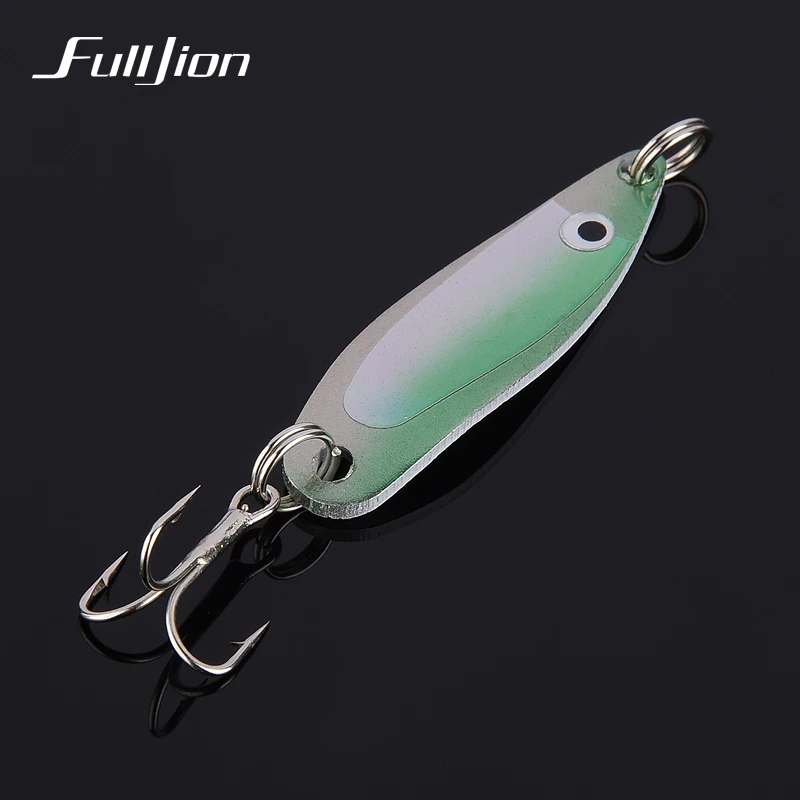 Fulljion 1 шт. рыболовные приманки воблеры ручной Спиннер ложка искусственные