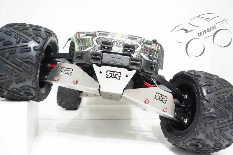 Противоскользящая пластина из нержавеющей стали для внедорожника 1/8 ARRMA Nero BigRock