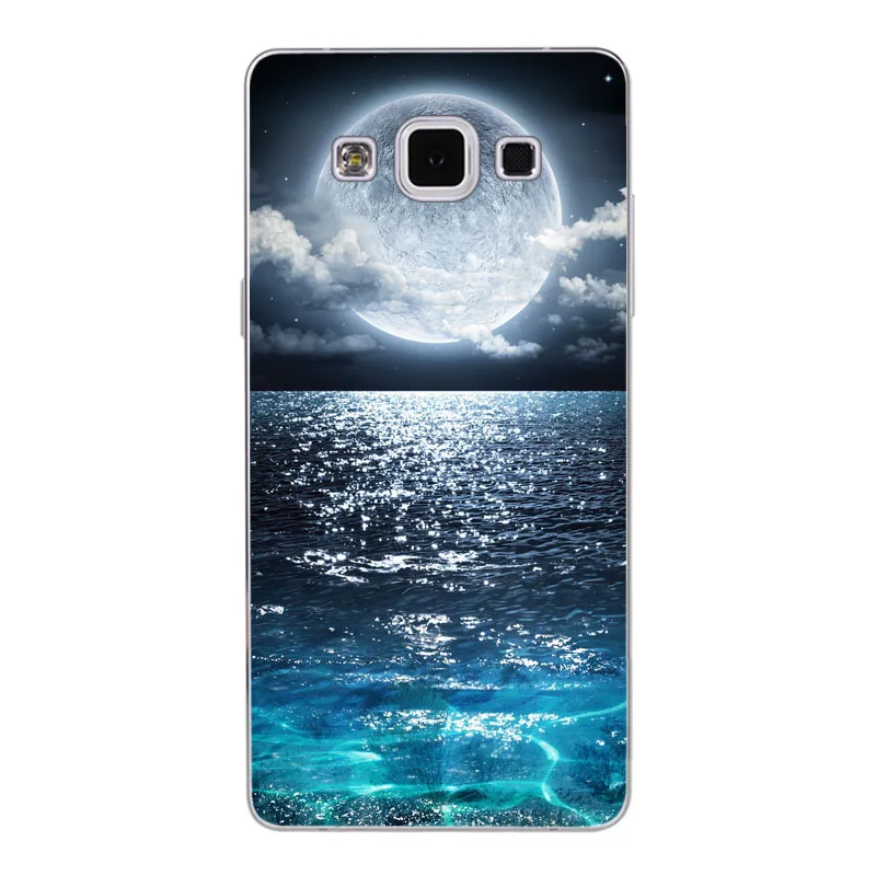 Fundas для samsung Galaxy E5 чехол e5 силиконовый мягкий симпатичный из ТПУ с принтом