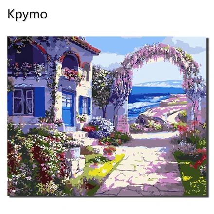 VA-0481 Kpymo живопись каллиграфия декоративная акриловая кисть для рисования живопись по номерам модульная Картина на холсте по номерам VA1022 красота - Цвет: VA-0481