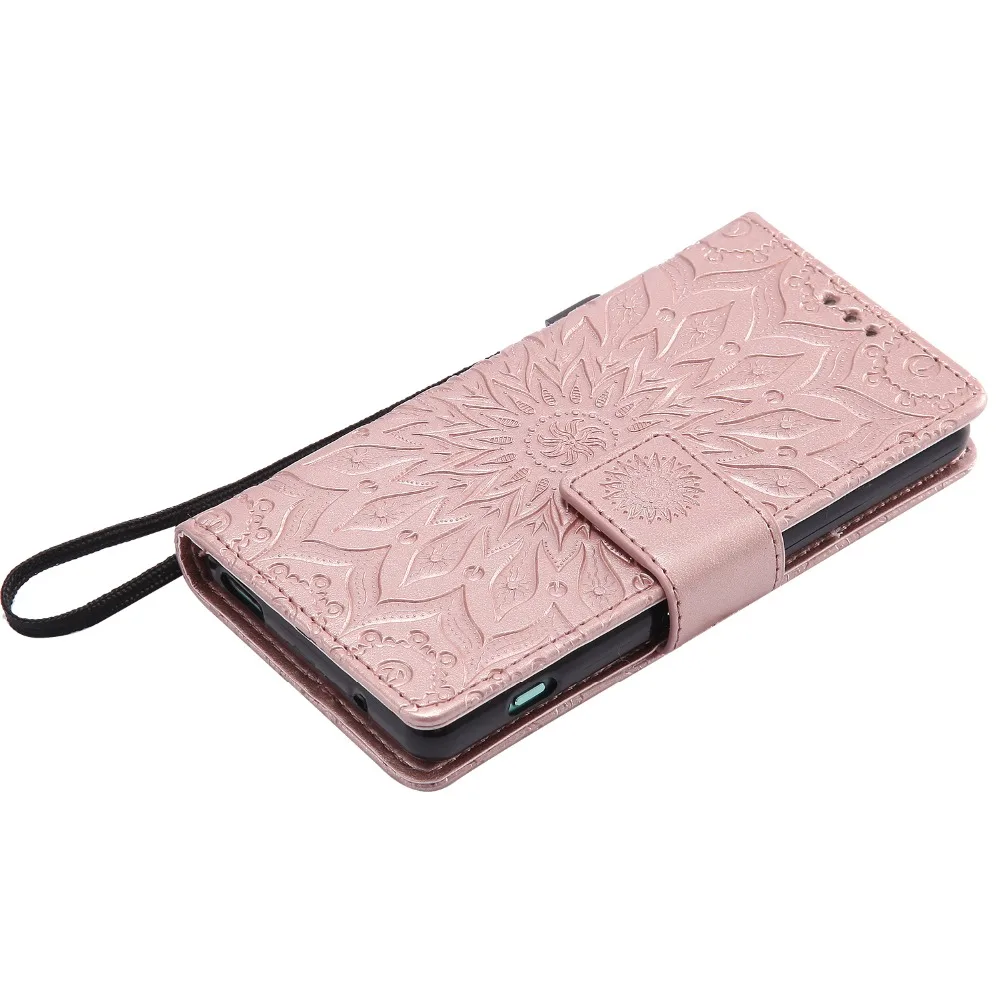 Flip Case for funda Sony Xperia eXperia Z3 Compact mini M55W D5803 D5833 Wallet Cover +Card Holder | Мобильные телефоны и