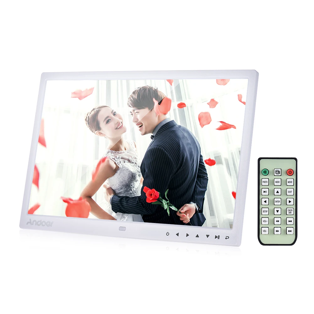 Andoer 13 &quotсветодиодная цифровая фоторамка 1080P поддержка MP4 видео MP3 аудио TXT