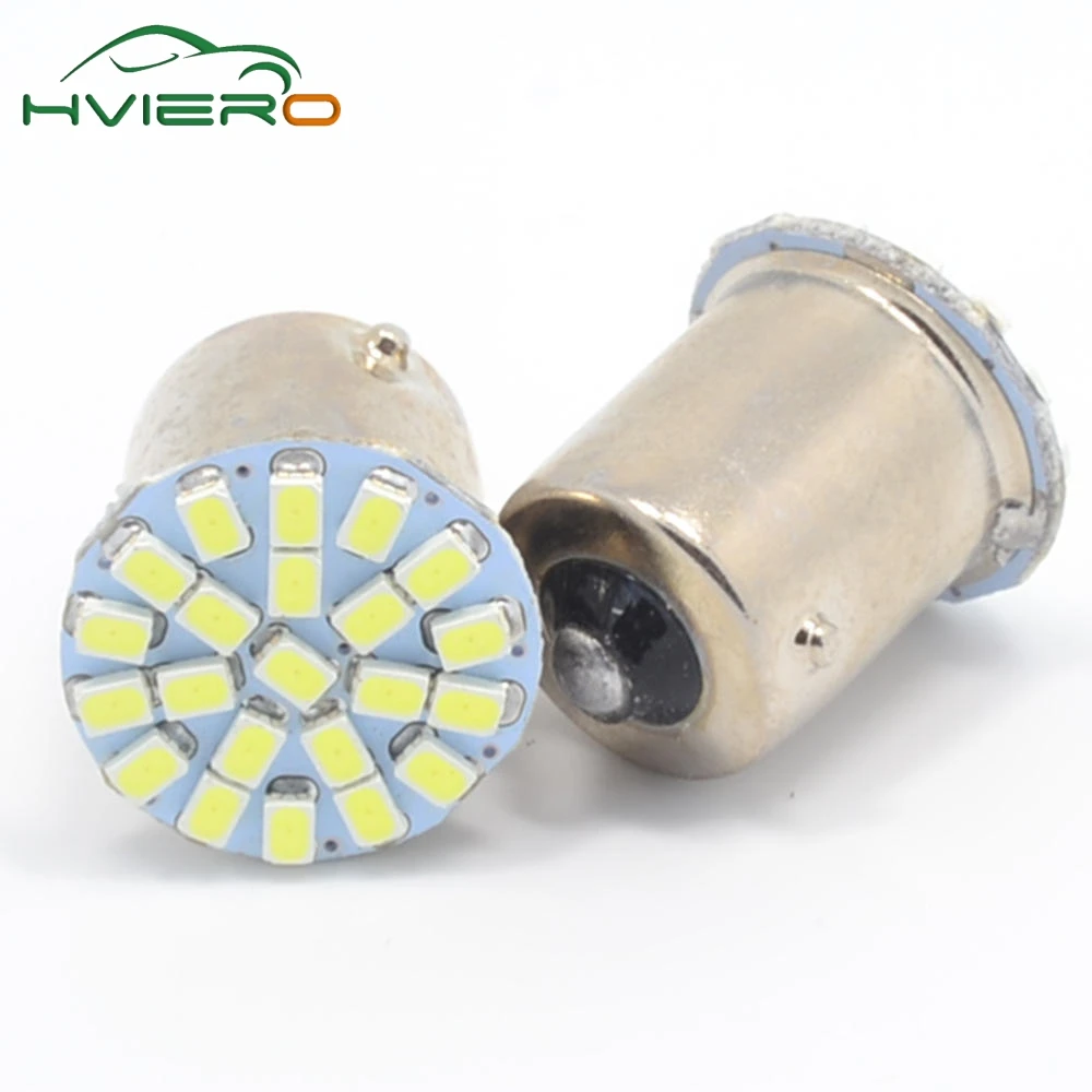 10X1157 BAY15D 1156 BA15S 3014 22SMD Белый тормозной сигнал поворота Задний светильник авто светодиодный Клин угловой светильник DC 12V парковочная лампа авто Led