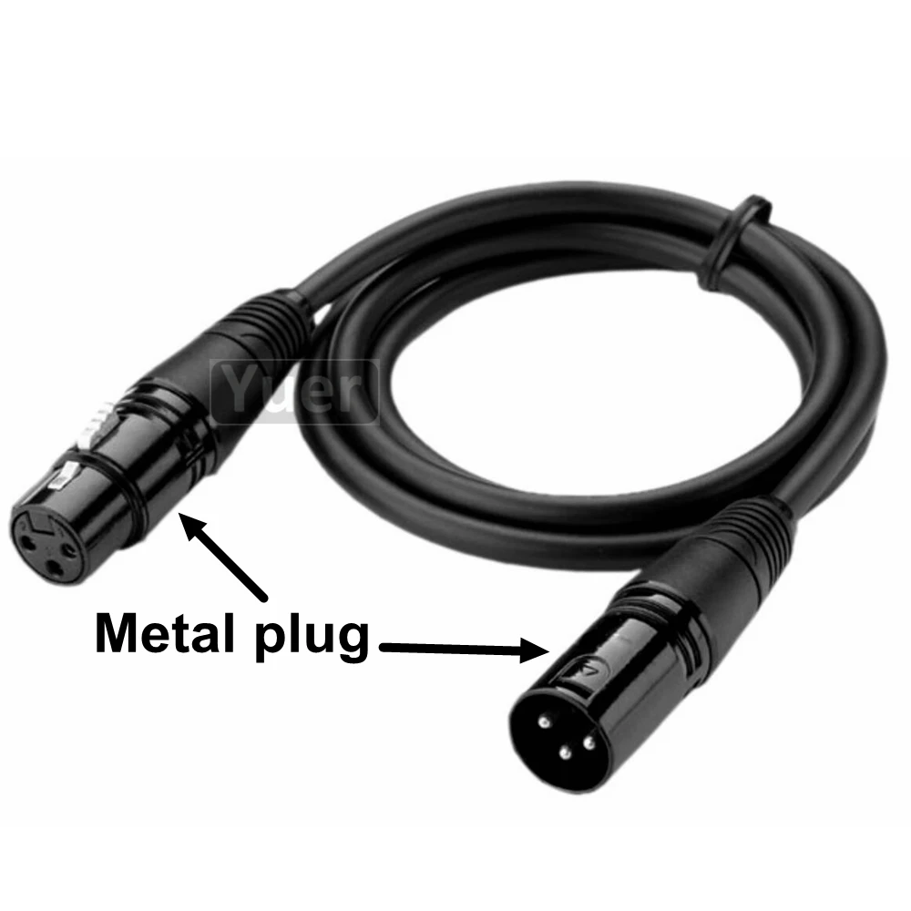XLR микрофон удлинитель аудио Cannon кабель штекер Mikrofon для DJ Аудио миксер усилители