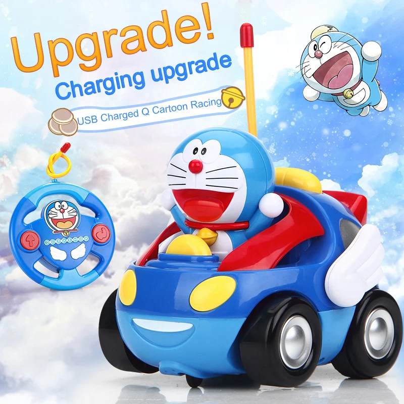 Детские милые 1:16 Автомобильные Игрушки Doraemon электрический RC автомобиль с