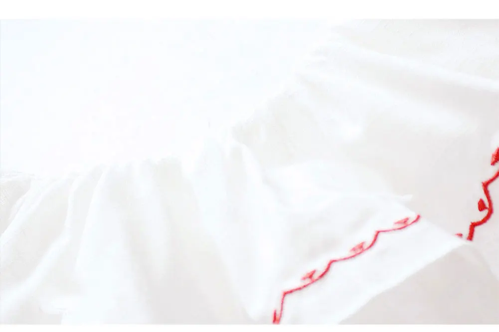 Одежда для маленьких девочек свитер с короткими рукавами и кукольным воротником