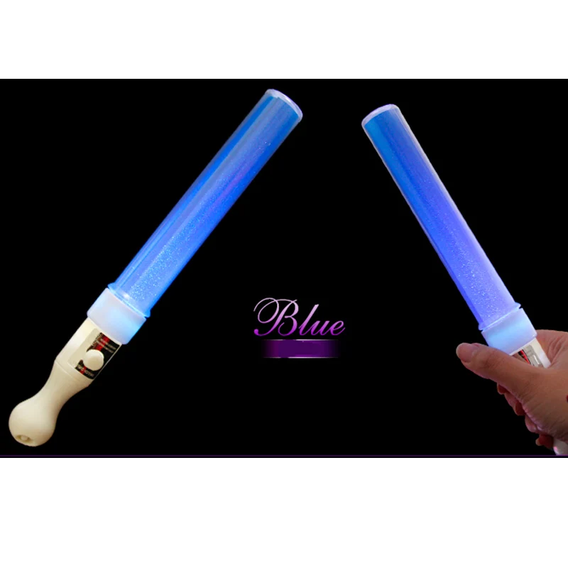 30 шт./партия красочная меняющаяся светодиодная/мигающая/светящаяся палочка для