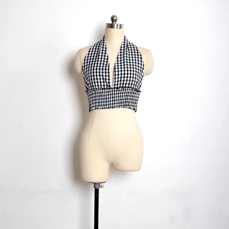 Летний хит продаж сексуальный черный и белый красный маленький сетчатый задник