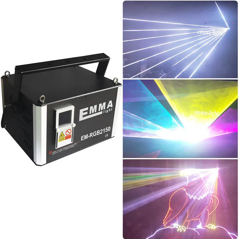 Многоцветный Rgb 15 Вт Луч анимационный проектор ILDA DMX танец паб Праздник музыки Dj