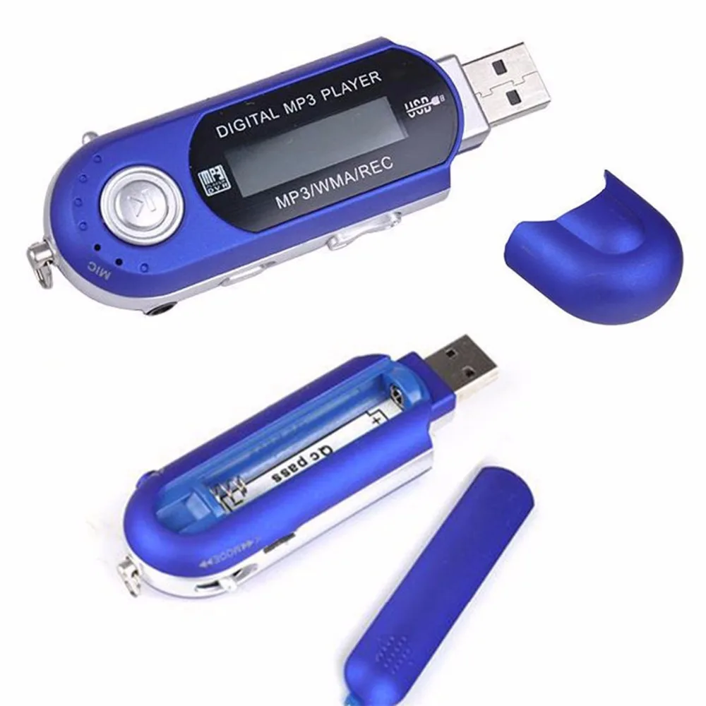 SOONHUA портативный мини авто USB флэш цифровой MP3 плеер ЖК-экран Поддержка флэш 32 Гб TF слот для карт Mp3 музыкальный плеер FM радио