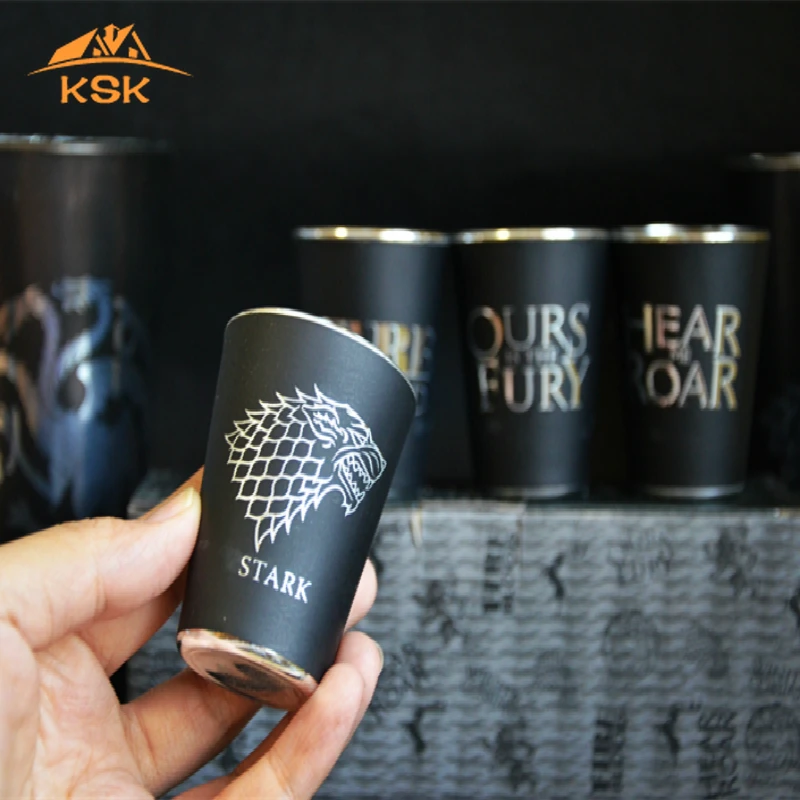 Набор из 4 предметов для игры престолов креативные очки керамический миниатюрный