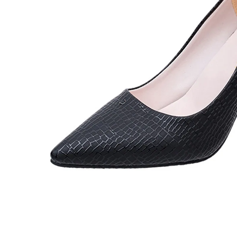 Женские туфли лодочки на высоком каблуке модель 2018 года модная обувь женские