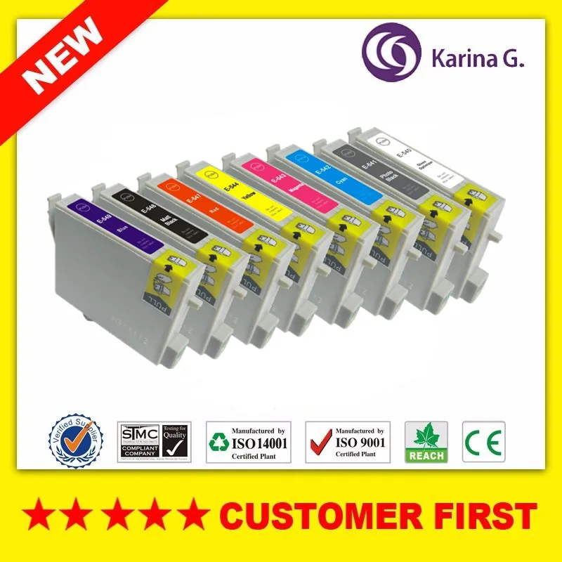 Совместимый чернильный картридж для T0540 T0541 T0542 T0543 T0544 T0547 T0548 T0549 подходит Epson Stylus
