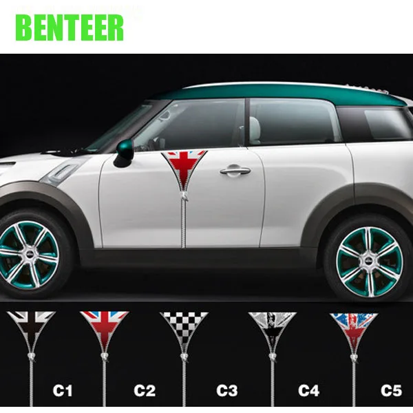 2 шт./лот хорошего качества ПВХ MINI Cooper Clubman Countryman Paceman Coupe Roadster One S Наклейка для