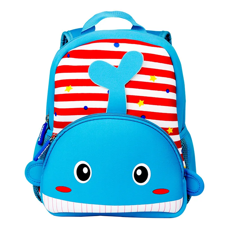 3D Cartoon Animal Children Backpacks Boys Kindergarten Tiger Schoolbag Kids Cute Whale Backpack Knapsack Girls Mochilas | Багаж и сумки