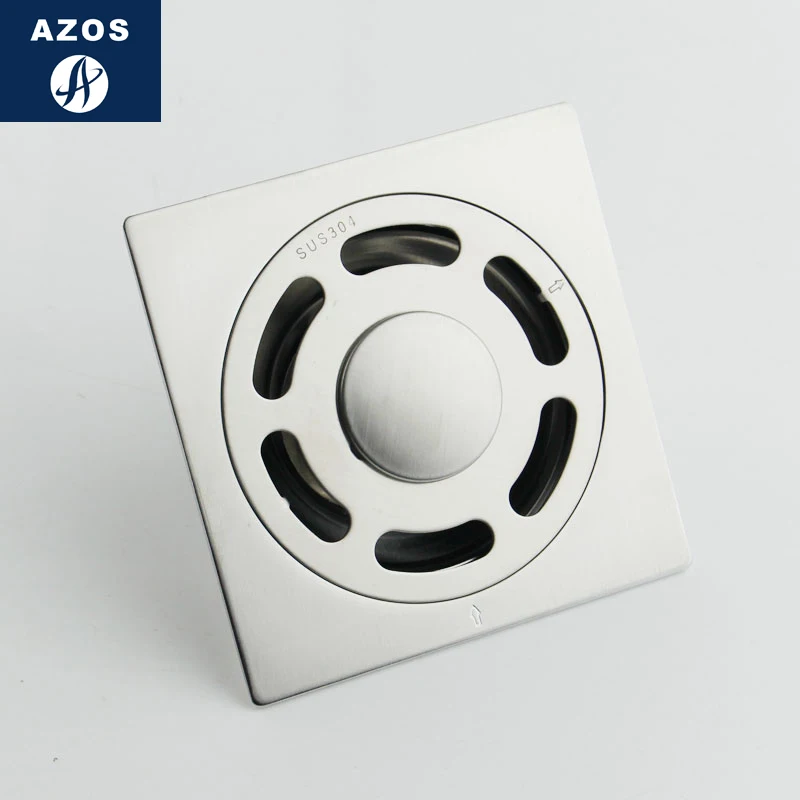 AZOS SUS304 нержавеющая сталь мелководное уплотнение для слива пола стиральная
