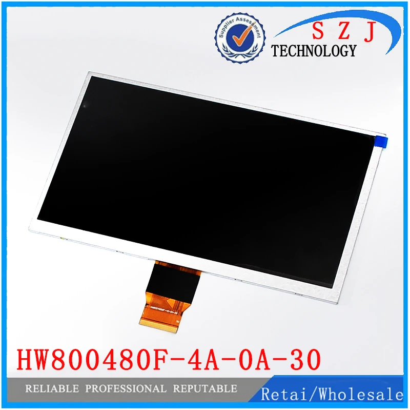 (Ref:HW800480F-4A-0A-30 40) HW800480F оригинальный 9-дюймовый ЖК-дисплей LCM экран 800*480 для