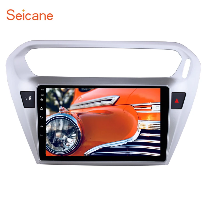 Мультимедийный проигрыватель Seicane 2DIN Android 8 1 9 дюймов DVD для Citroen Elysee Peguot 301 013 2014 2015