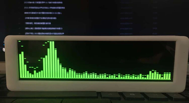 OLED 5 &quotдюймовый музыкальный спектральный дисплей анализатор голосового