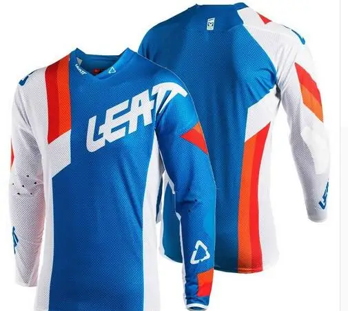2019Leatt DH Motocross Leatt с длинным рукавом летняя одежда для езды по пересеченной