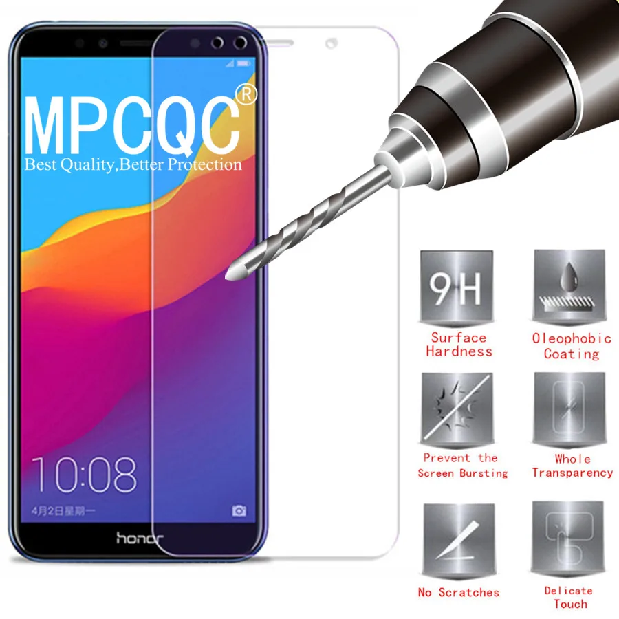 Tempered Glass for Huawei p10 lite Screen Protector 9H 2.5D Phone Protective P10 Lite film | Мобильные телефоны и