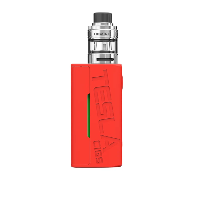 Оригинал Тесла Уай 85 Вт комплект Mod Vape электронная сигарета с H8 мини Tank 2 мл Teslacigs
