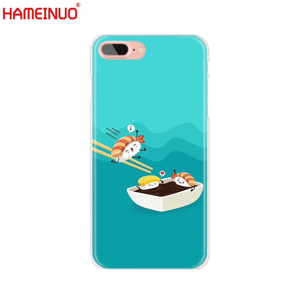 Чехол для мобильного телефона HAMEINUO Japanese cuisine Sushi food iphone X 8 7 6 4 4S 5 5S SE 5c 6s plus|Бамперы| |